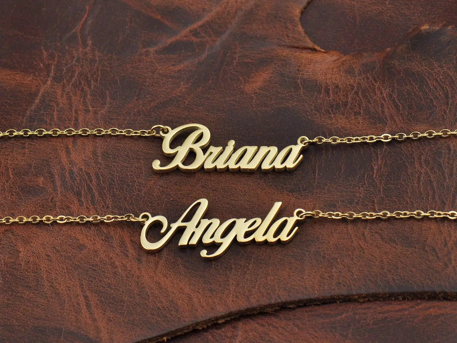 Mia Name Necklace Stainless Steel for Women Jewelry Nameplate Pendant Femme Mothers Girlfriend Gift (Not Customize)