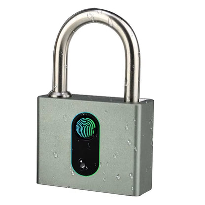 Outdoor Large Size Safety Custom Smart Padlock Combination Biometric Fingerprint Padlock